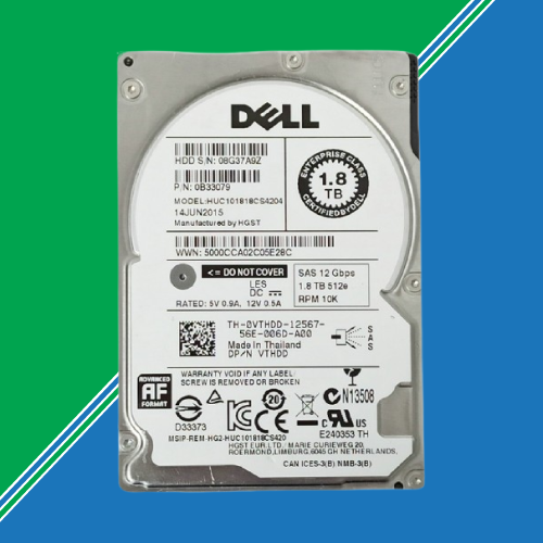 Refurbished HP 1 8TB 10k SAS 2 5 HDD