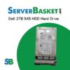 dell 2tb sas hdd hard drive