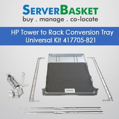 hp tower to rack conversion tray universal kit