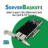 intel 10g 2 port ethernet card for dell hp servers
