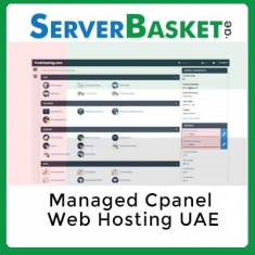 managed c panel web hosting uae