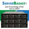 used dell poweredge r720 server 8sff