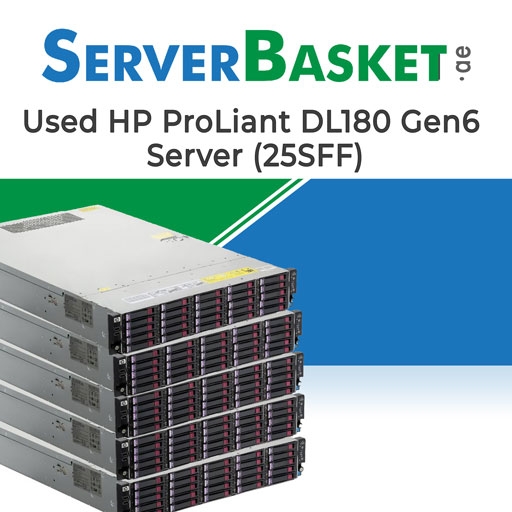 used hp proliant dl180 gen6 server 25sff