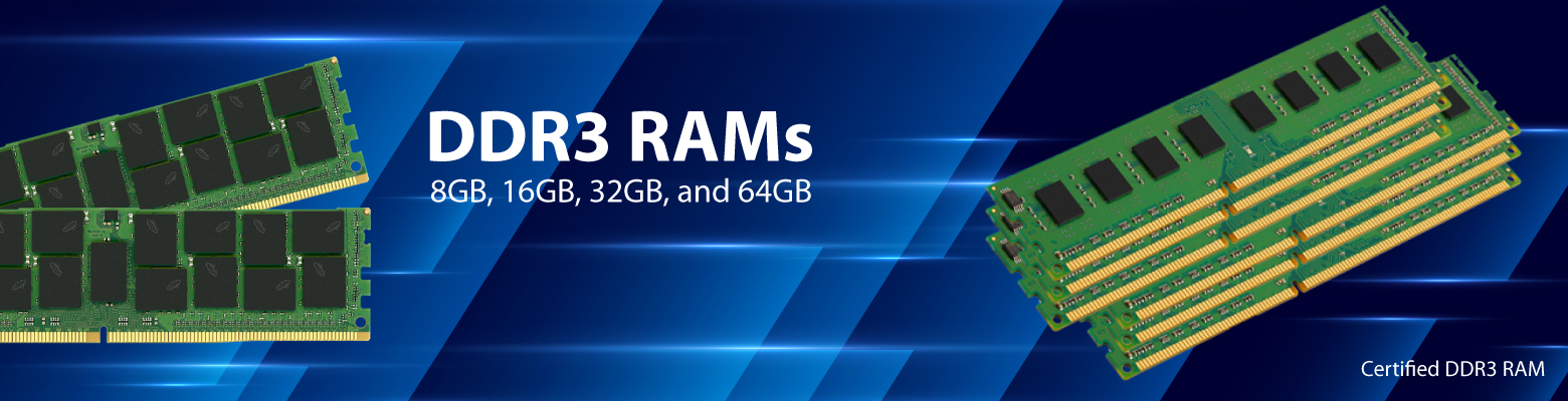 Buy Best DDR3 RAMs to Enhance Server Memory
