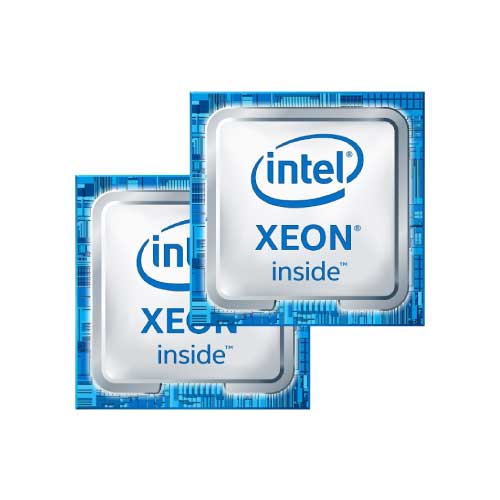 Powered by Two Intel Xeon Processors