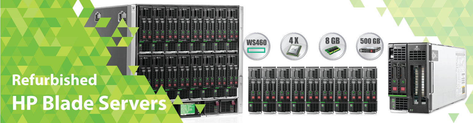 Refurbished HP blade Servers for Virtualization and Databases
