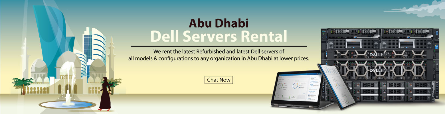 lease rent dell servers at low price in abu dhabi