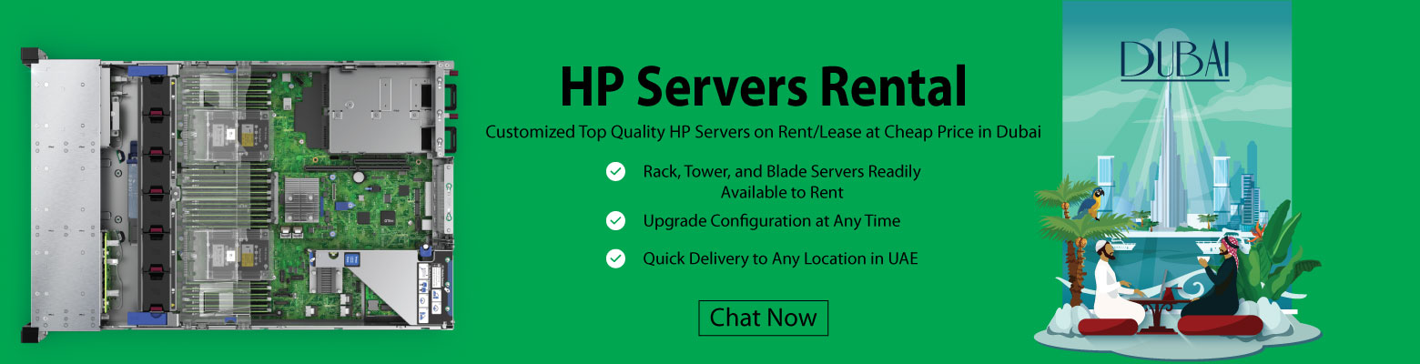 high quality hp servers rental for virtualization