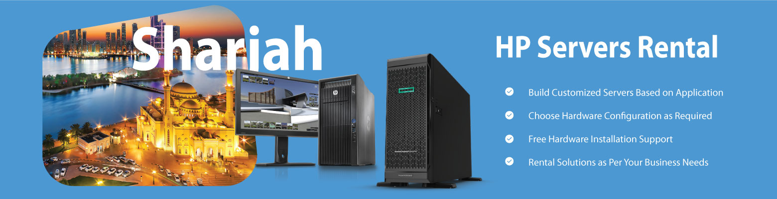 affordable hp server rentals in sharjah