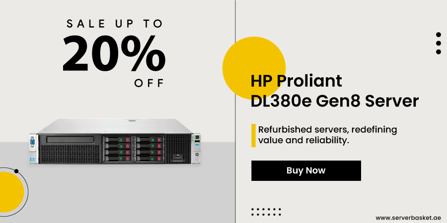 HP DL380e Server
