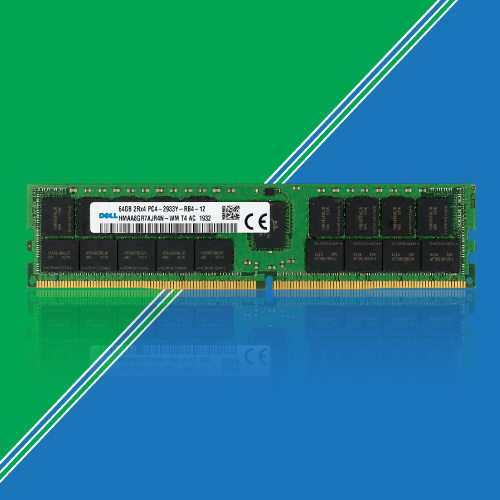 Dell 64GB PC4 2933Y 2Rx4 ECC DDR4 RDIMM Server RAM Memory