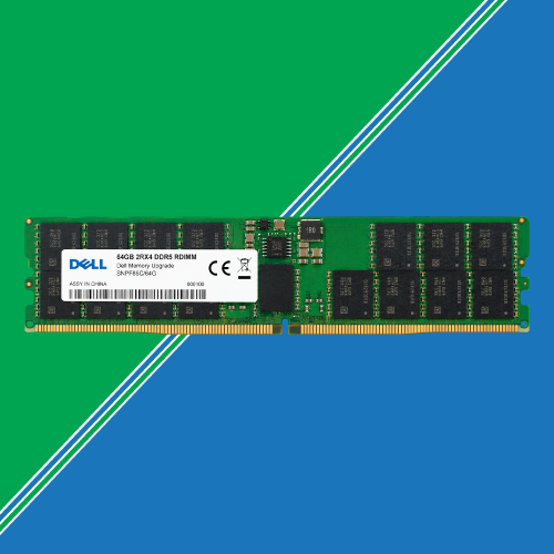 Dell 64GB PC5 DDR5 ECC RDIMM Server Memory for Data Center Workloads