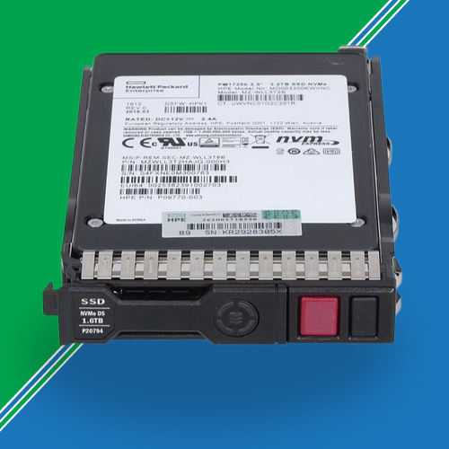HPE-1.6TB-TLC-NVMe-U.2-2.5″-SFF-PCIe-Mixed-Use-Enterprise-Server-SSD