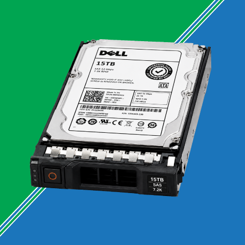 Dell 15TB 7.2K RPM SAS HDD for Mission-Critical Workloads