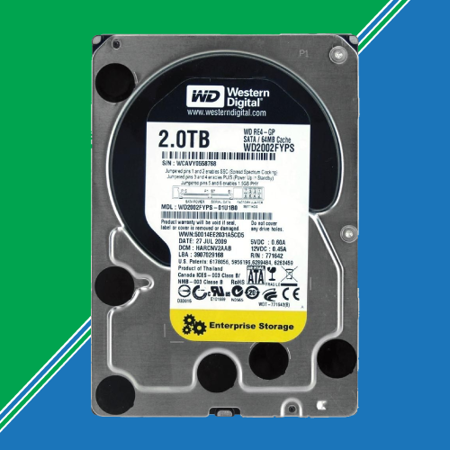Western Digital 2TB SAS 6Gbps HDD for Dell, HPE, Cisco Servers
