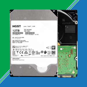 HGST 12TB SAS Hard Disk Drive 256MB Cache 512e 3.5-Inch